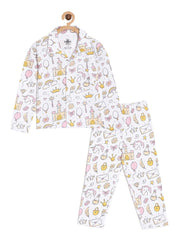 Baby and Kids Pajama Nightsuit Set- Fairy Princess