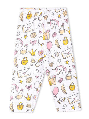 Baby and Kids Pajama Nightsuit Set- Fairy Princess