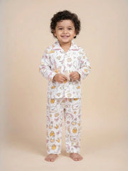 Baby and Kids Pajama Nightsuit Set- Fairy Princess