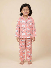 Baby and Kids Pajama Nightsuit Set - Magical Unicorn
