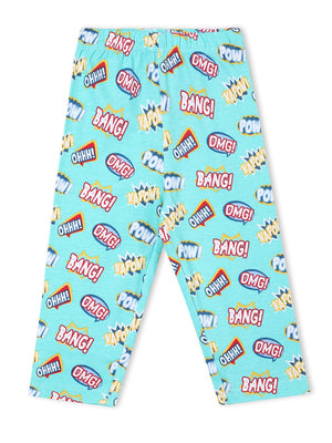 Baby and Kids Pajama Nightsuit Set- Mighty Fighter