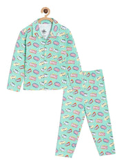 Baby and Kids Pajama Nightsuit Set- Mighty Fighter