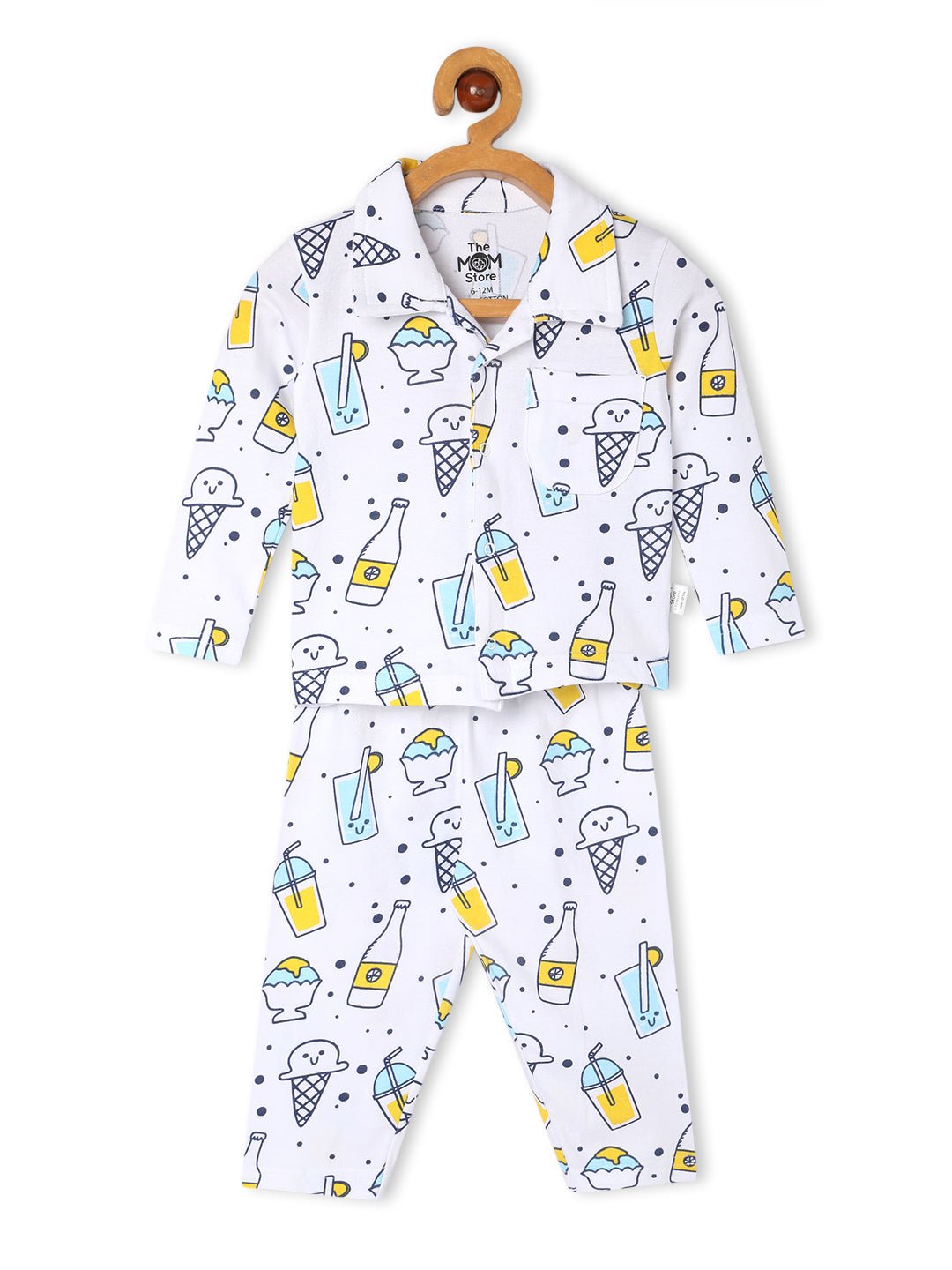 Baby and Kids Pajama Nightsuit Set - Fruity Cutie (2)