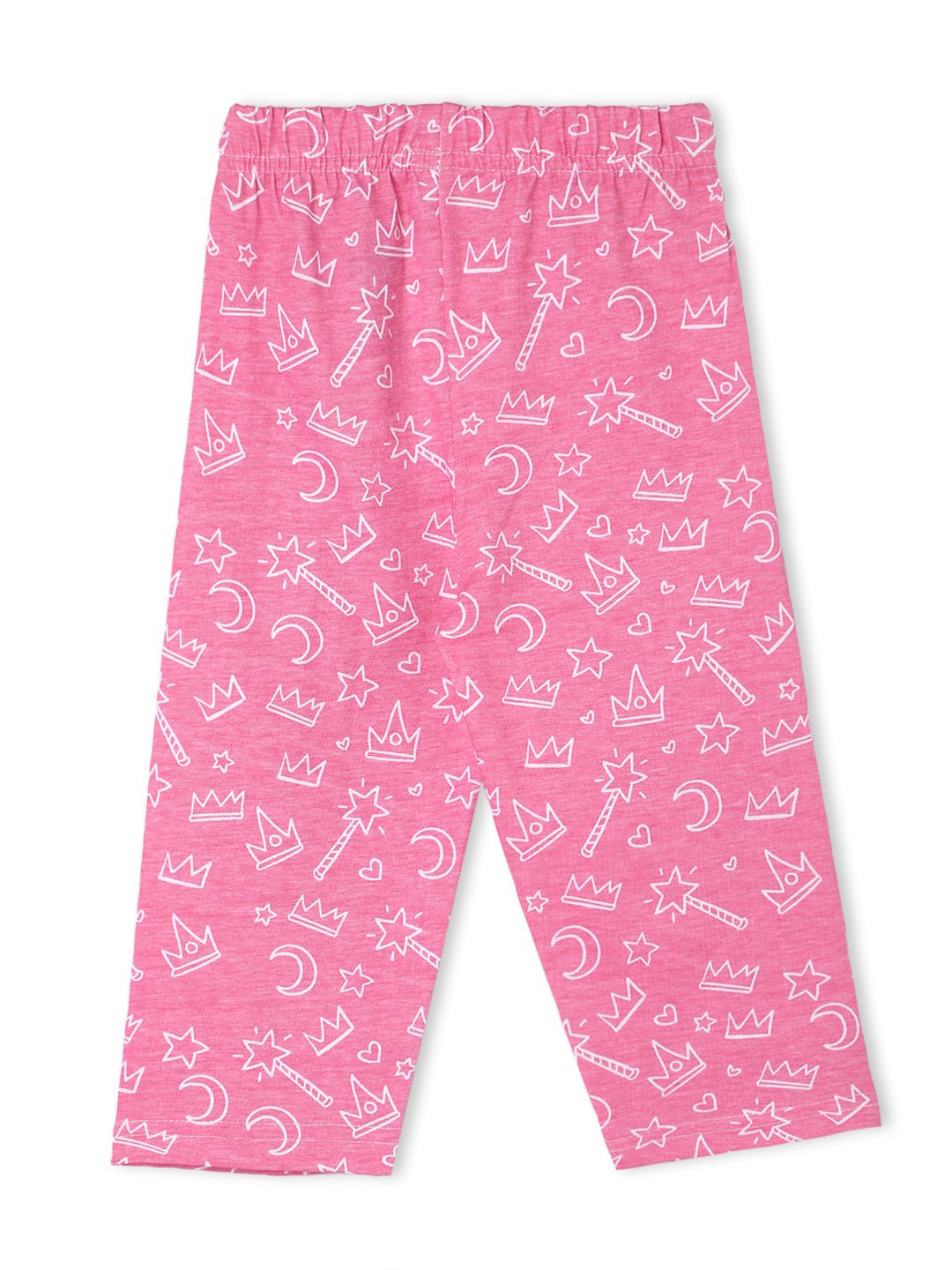Baby and Kids Pajama Nightsuit Set- Pink-A-Boo