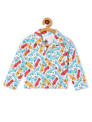 Baby and Kids Pajama Nightsuit Set- Ready To Skate