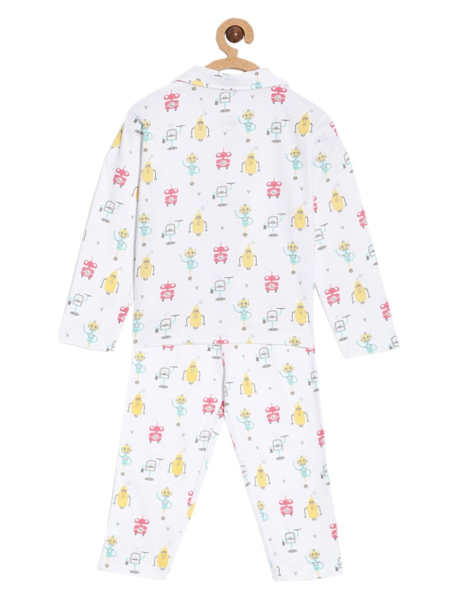 Baby Pajama Set- Robo Club - TPS-MP-RBCL-0-6