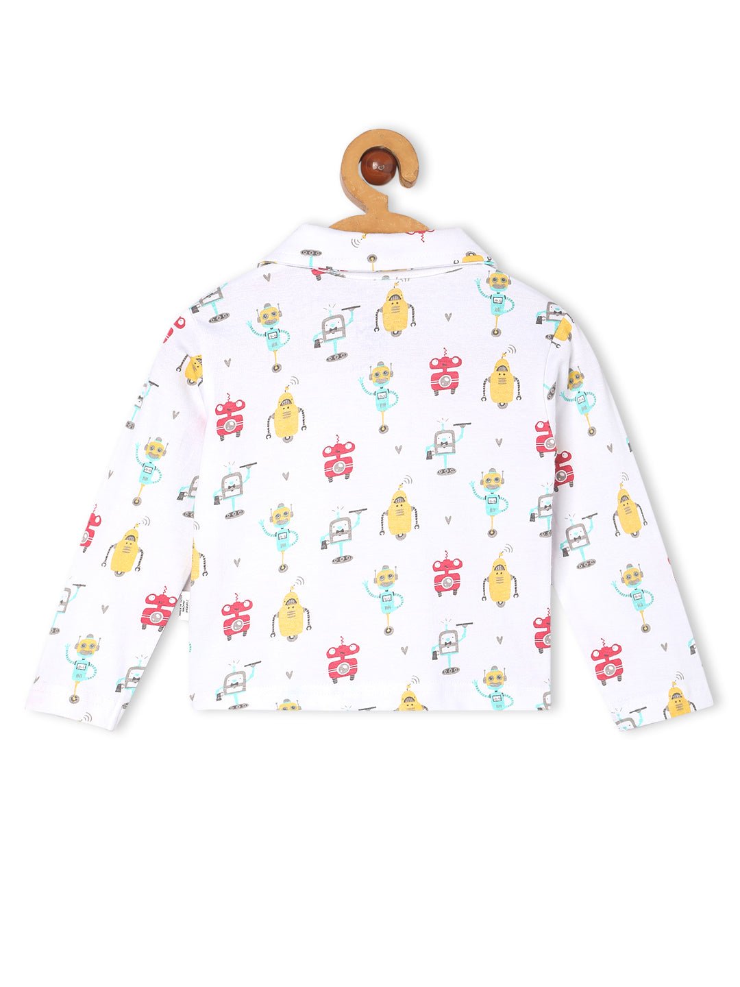 Baby and Kids Pajama Nightsuit Set- Robo Club