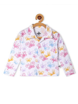 Baby and Kids Pajama Nightsuit Set- Spring Wings