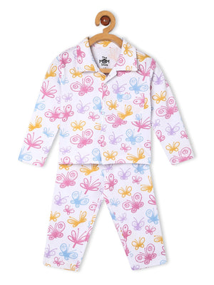 Baby and Kids Pajama Nightsuit Set- Spring Wings