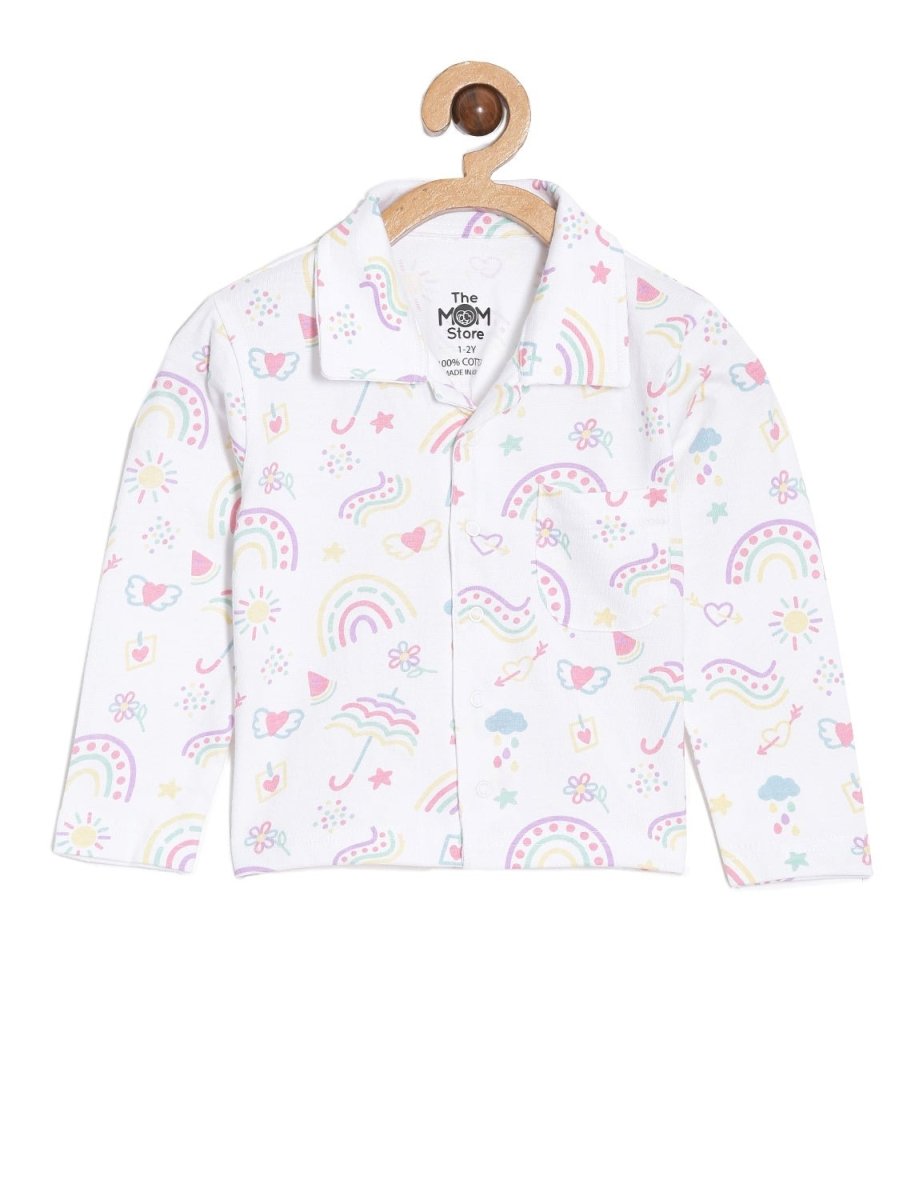 Baby Pajama Set- Sunshine and Rainbows - TPS-MP-SNRB-0-6