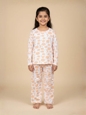 Baby and Kids Pajama Nightsuit Set - Sweet Dreams - 0 - 6 Months Baby Pyjamas Set