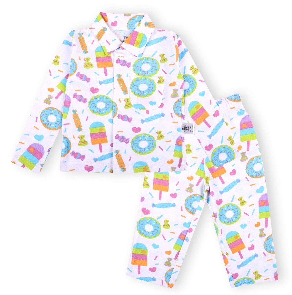 Baby Pajama Set - Sweet Tooth - TPS-SWTOH-0-6