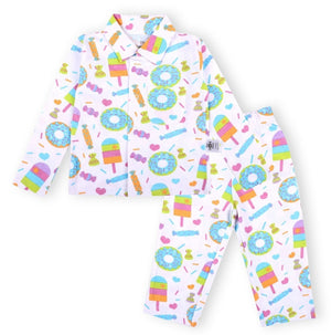 Baby Pajama Set - Sweet Tooth - TPS-SWTOH-0-6