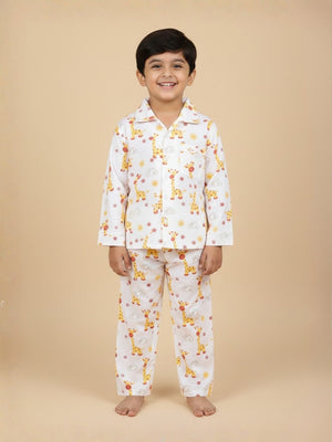 Baby and Kids Pajama Nightsuit Set - Tall as a Giraffe - 0 - 6 Months Baby Pyjamas Set
