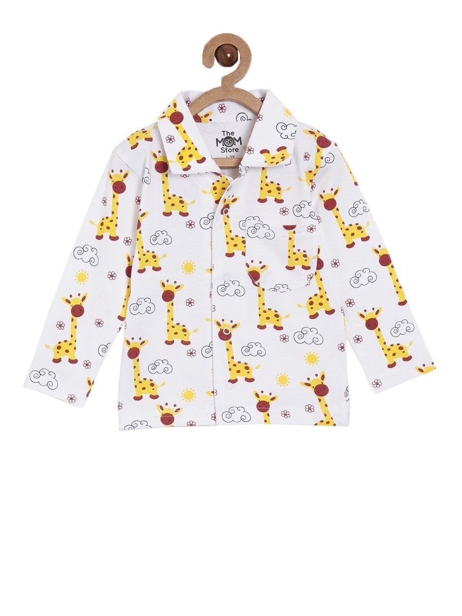 Baby Pajama Set - Tall as a Giraffe - TPS-TLGF-0-6