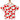 he Mom Store Tulip Twinkle short-sleeve pajama top displayed on hanger ‚Äì red tulip floral print on white base.