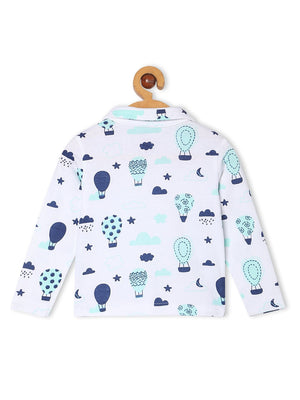 Baby and Kids Pajama Nightsuit Set - Up in the Air