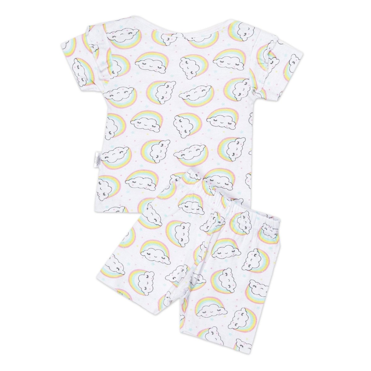 Baby and Toddler Shorts Set - Happy Rainbow - SHT-HPRNW-6-12