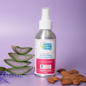 baby Ayurvedic Nappy Rash Protection Oil, Heals and Prevents Diaper rashes, 100% Certified Natural Origin - SC1003
