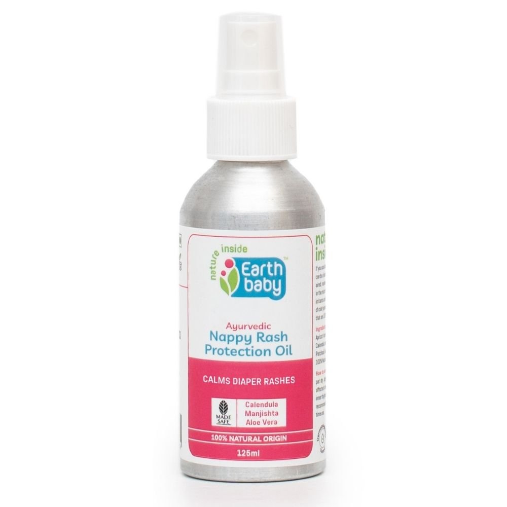 baby Ayurvedic Nappy Rash Protection Oil, Heals and Prevents Diaper rashes, 100% Certified Natural Origin - SC1003