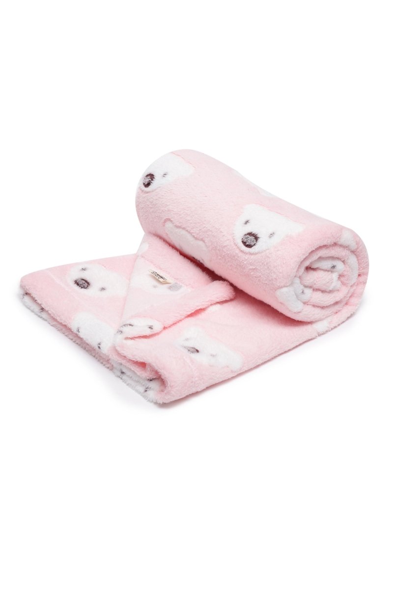 Baby Blankets- Little Teddy Fleece Blanket - BLKT-CB-LTLTD