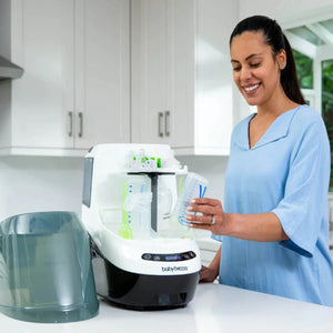 Baby Brezza Bottle Washer Pro - All In One Bottle Washer, Sterilizer, Dryer - BRZ0103