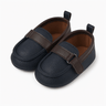 Baby Doe Black & Brown Peterpan Prewalker Loafer - BD - BP - LOAF - BLK - SN7 - 1