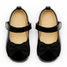 Baby Doe Black Pretty Little Bow Prewalker - BD - GP - MJ - BLK - BOW - SN2 - 1