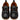 Baby Doe Black PU Bow Ballerina Prewalker - 6-9M Kids Shoes & Socks