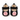 Baby doe Black Satin Rose Prewalker - 6-9M Kids Shoes & Socks