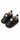 Baby Doe Black Tedddy Embroidery Loafer - 6-9M Kids Shoes & Socks