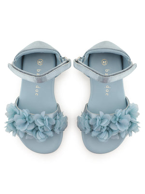 Baby Doe Blossom Blue Sandal - BD - GT - SAN - LBL - FLW - 20