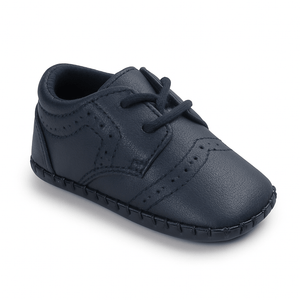 Baby Doe Blue Brogues Prewalkers - 6 - 9 months Baby Shoes