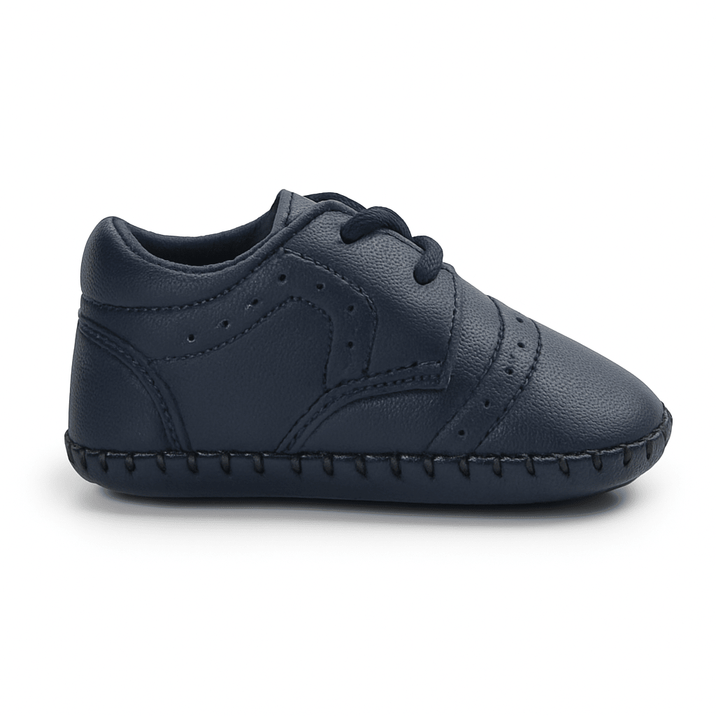 Baby Doe Blue Brogues Prewalkers - 6 - 9 months Baby Shoes