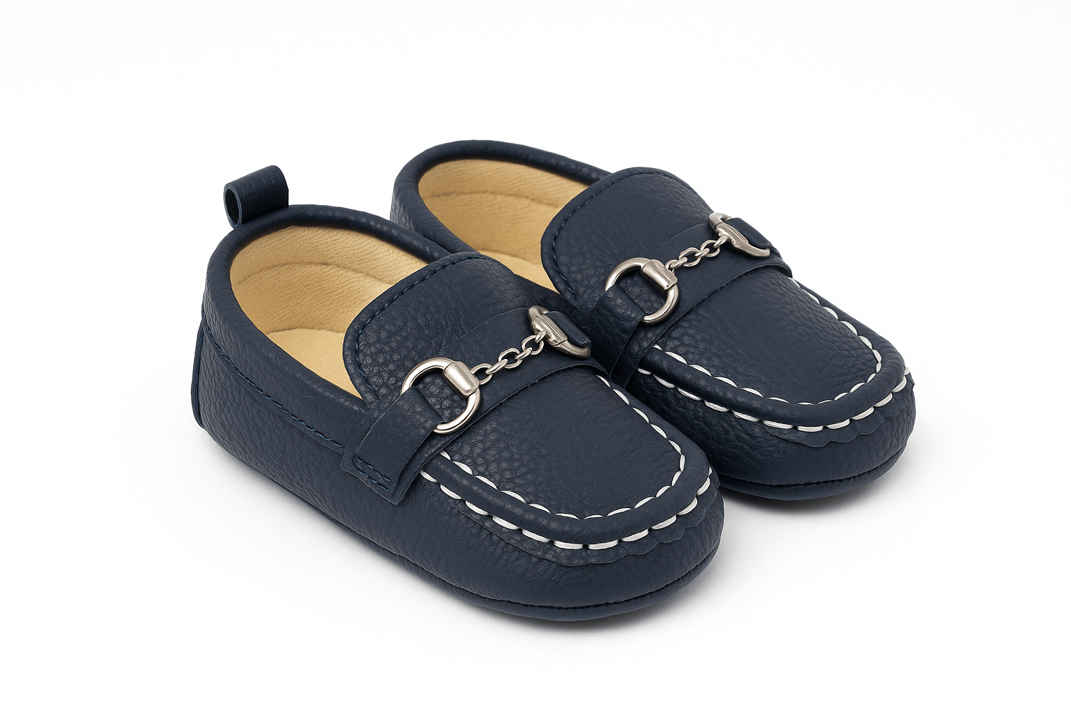 Baby Doe Blue Oxford Loafers - BD - BP - LOAF - BLU - SN29 - 1