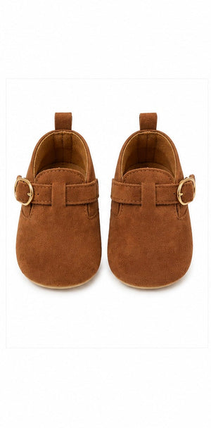 Baby Doe Brown Suede Boots - 6-9M Kids Shoes & Socks