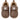 Baby Doe Brown Tedddy Embroidery Loafer - 6-9M Kids Shoes & Socks