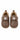 Baby Doe Brown Tedddy Embroidery Loafer - 6-9M Kids Shoes & Socks