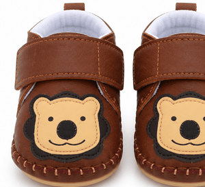 Baby Doe Brown Teddy Loafer Prewalker - 6-9M Kids Shoes & Socks