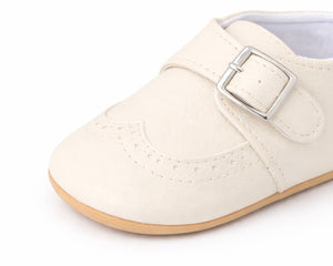 Baby Doe Cream Buckle Prewalker | The Mom Store India - 6 - 9 months Kids Shoes