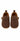 Baby Doe Dark Brown Suede Boots - 6-9M Kids Shoes & Socks