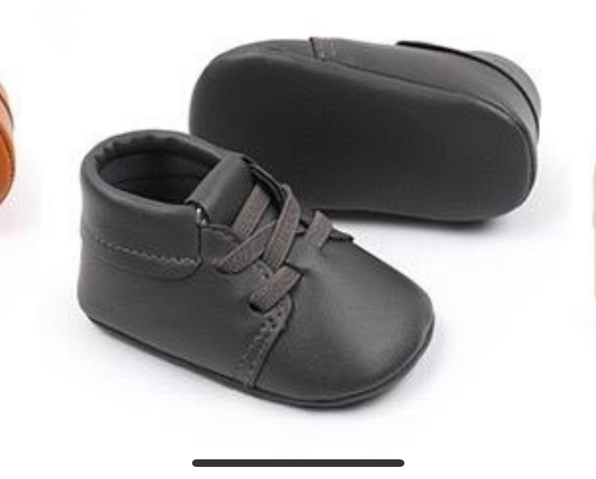 Baby Doe Famous Grey High Top Sneakers - BD - BP - BOOT - GRY - SN26 - 1