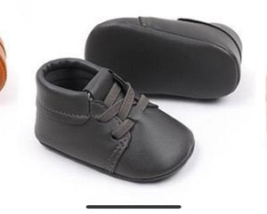 Baby Doe Famous Grey High Top Sneakers - BD - BP - BOOT - GRY - SN26 - 1