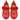 Baby Doe Glossy Red Blossom Ballerina Shoes for Girls - 20 Kids Shoes