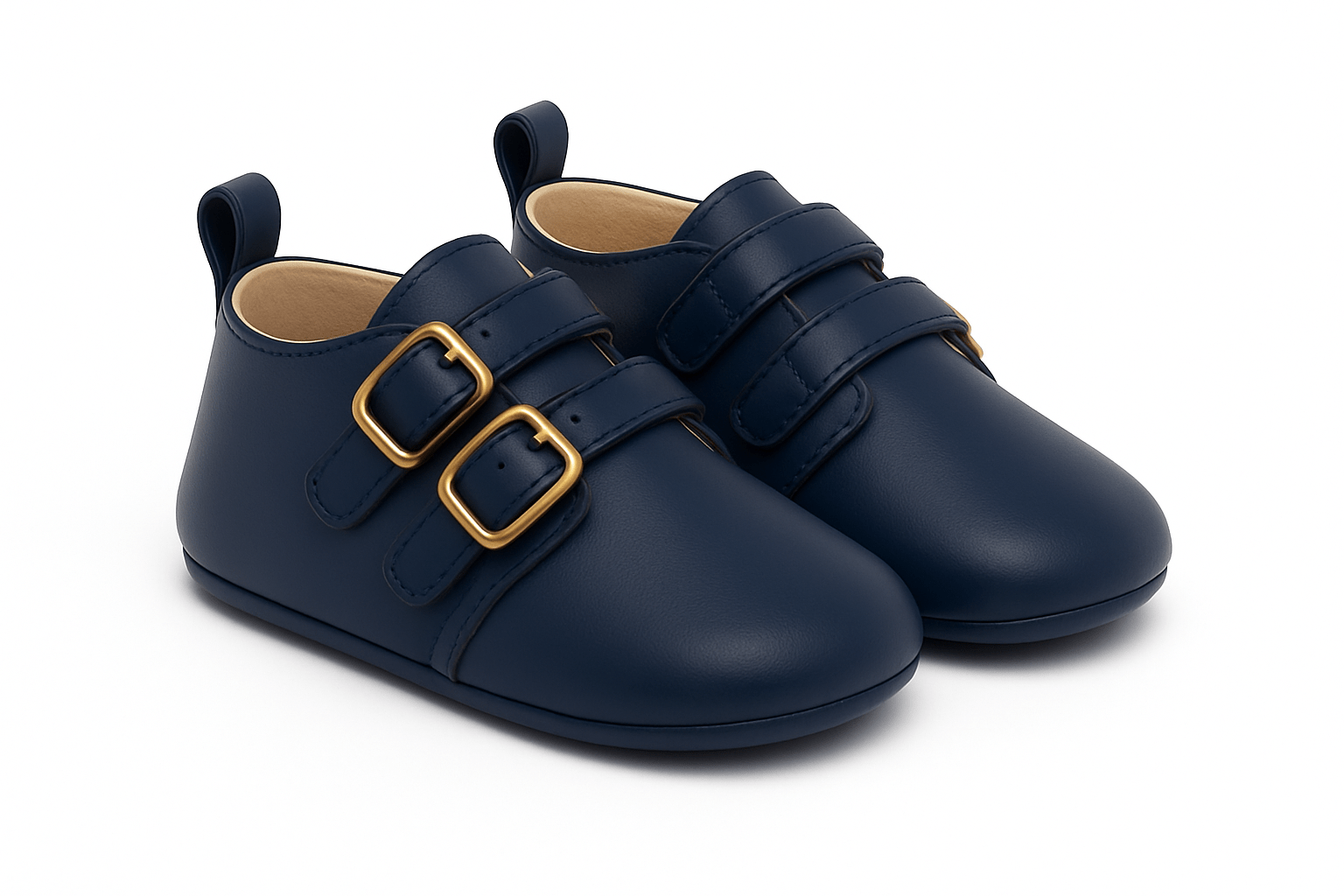 Baby Doe Mr Monk Blue Formal Shoes - BD - BP - BOOT - BLU - SN21 - 1