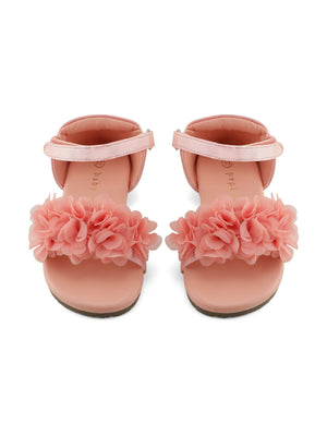 Baby Doe Pink Blossom Sandals Toddlers - BD - GT - SAN - LPK - FLW - 23