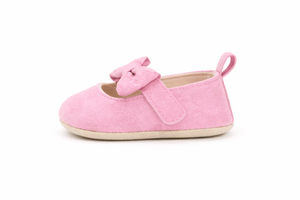 Baby Doe Pink BowBelle Prewalker Shoes | The Mom Store India - 0 - 6 months Kids Shoes