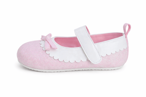 Baby Doe Pink Fairy Dust Ballerina Shoes for Girls - 20 Kids Shoes