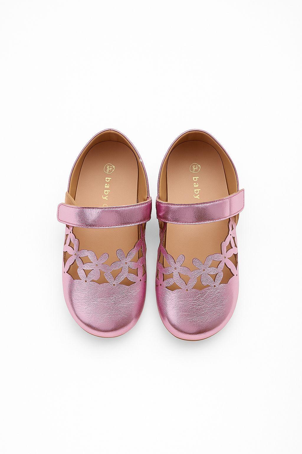 Baby Doe Pink Flower Power Ballerina - BD - GT - BAL - PNK - CUT - 32