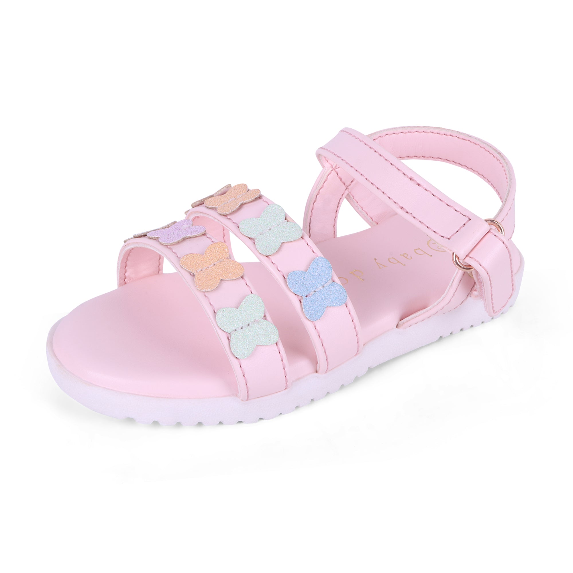 Baby Doe Pink Giselle Butterly Sandal - BD - GT - SAN - LPK - BFLY - 32